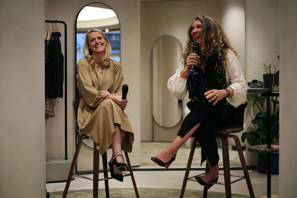 Theory’s Be Heard Fireside Chat with WeAreTheCity’s Vanessa Vallely OBE