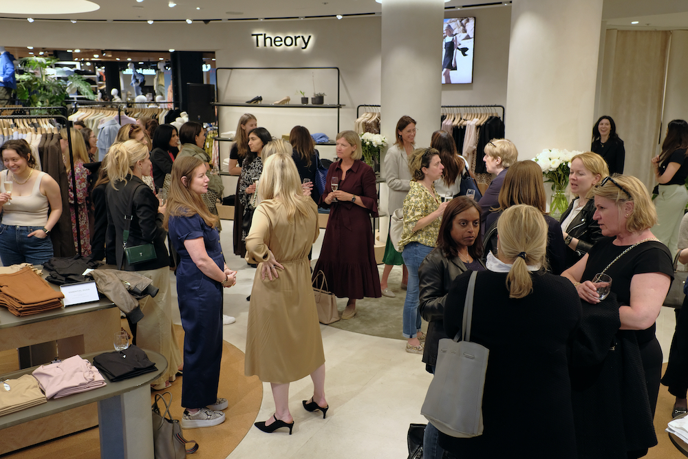 Theory’s Be Heard Fireside Chat with WeAreTheCity’s Vanessa Vallely OBE