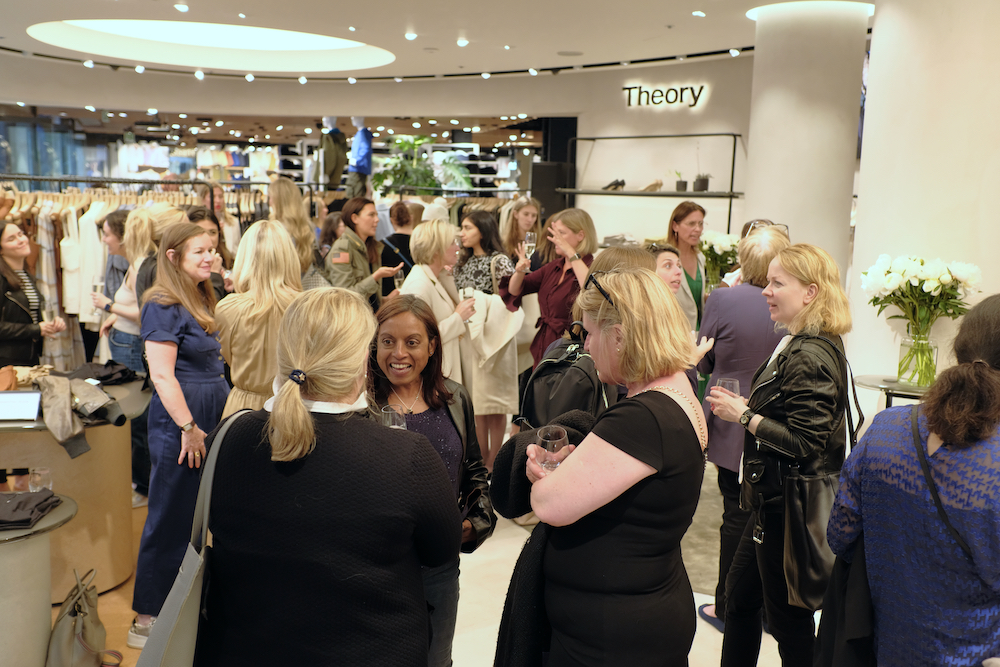 Theory’s Be Heard Fireside Chat with WeAreTheCity’s Vanessa Vallely OBE