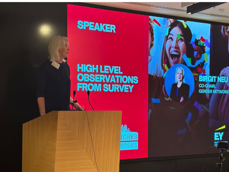 Gender Networks survey at EY2